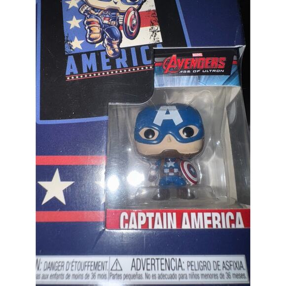 Marvel’s Captain America- Pocket POP/T-Shirt (Small) Bundle - FUNKO POP! MINIS - Picture 3 of 9